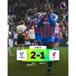 Dark Horse Crystal Palace verslaat Liverpool opnieuw